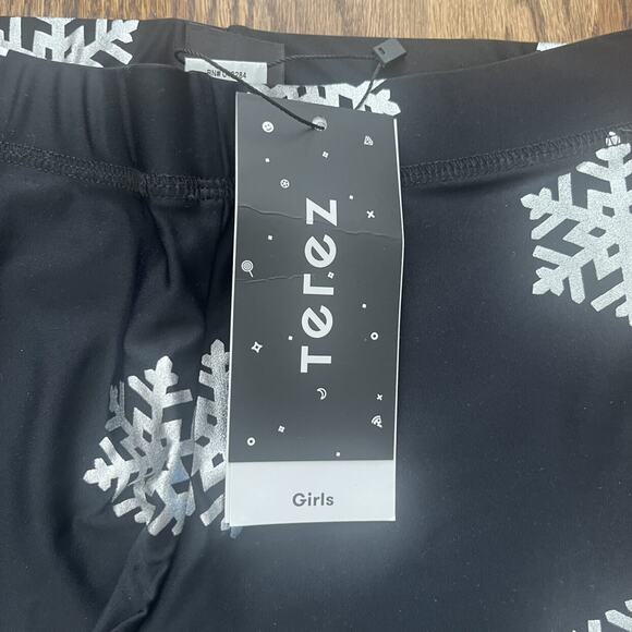 NWT Terez (14y) Snowflake Leggings - Picture 3 of 7